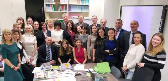 Учасники після завершення першого робочого дня